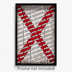 Pine Level Alabama Poster (AL City Souvenir 11x17 Town Print)
