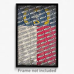 Kelly North Carolina Poster (NC City Souvenir 11x17 Town Print)