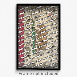 Compton California Poster (CA City Souvenir 11x17 Town Print)