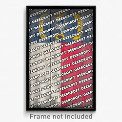 Deercroft North Carolina Poster (NC City Souvenir 11x17 Town Print)