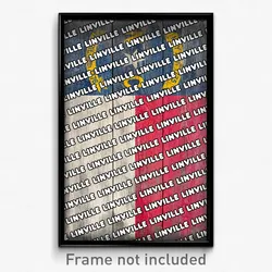 Linville North Carolina Poster (NC City Souvenir 11x17 Town Print)