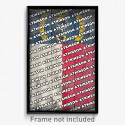 Atkinson North Carolina Poster (NC City Souvenir 11x17 Town Print)