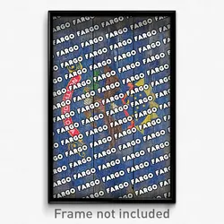 Fargo North Dakota Poster (ND City Souvenir 11x17 Town Print)