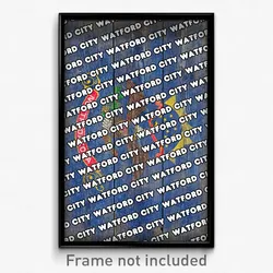 Watford City North Dakota Poster (ND City Souvenir 11x17 Town Print)