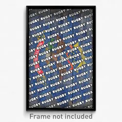 Rugby North Dakota Poster (ND City Souvenir 11x17 Town Print)
