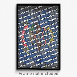 Hazen North Dakota Poster (ND City Souvenir 11x17 Town Print)