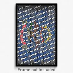 Stanley North Dakota Poster (ND City Souvenir 11x17 Town Print)