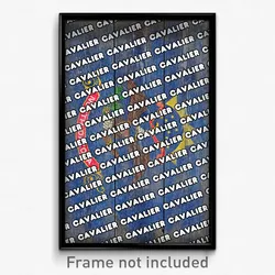 Cavalier North Dakota Poster (ND City Souvenir 11x17 Town Print)