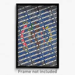 Enderlin North Dakota Poster (ND City Souvenir 11x17 Town Print)