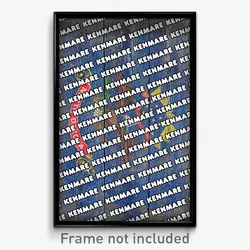 Kenmare North Dakota Poster (ND City Souvenir 11x17 Town Print)