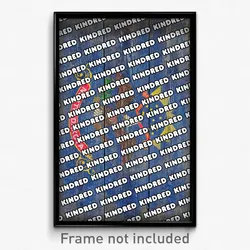 Kindred North Dakota Poster (ND City Souvenir 11x17 Town Print)