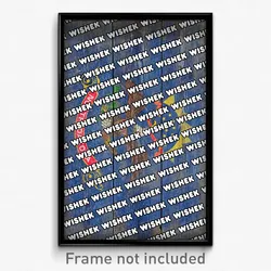 Wishek North Dakota Poster (ND City Souvenir 11x17 Town Print)