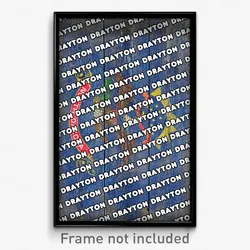 Drayton North Dakota Poster (ND City Souvenir 11x17 Town Print)