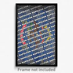 Napoleon North Dakota Poster (ND City Souvenir 11x17 Town Print)