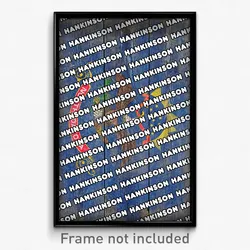 Hankinson North Dakota Poster (ND City Souvenir 11x17 Town Print)