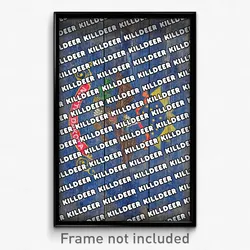 Killdeer North Dakota Poster (ND City Souvenir 11x17 Town Print)