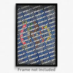 Edgeley North Dakota Poster (ND City Souvenir 11x17 Town Print)