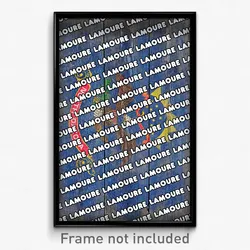 LaMoure North Dakota Poster (ND City Souvenir 11x17 Town Print)