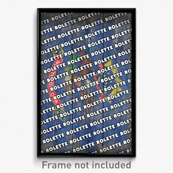 Rolette North Dakota Poster (ND City Souvenir 11x17 Town Print)