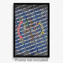 Halliday North Dakota Poster (ND City Souvenir 11x17 Town Print)