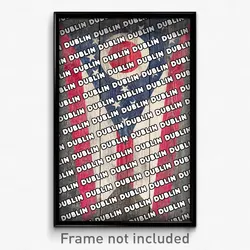 Dublin Ohio Poster (OH City Souvenir 11x17 Town Print)