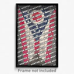 Mentor Ohio Poster (OH City Souvenir 11x17 Town Print)