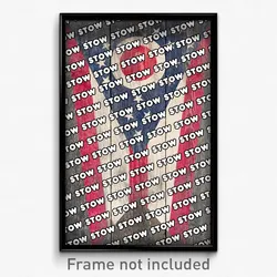 Stow Ohio Poster (OH City Souvenir 11x17 Town Print)