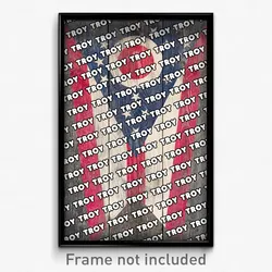 Troy Ohio Poster (OH City Souvenir 11x17 Town Print)