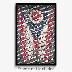 Willoughby Ohio Poster (OH City Souvenir 11x17 Town Print)