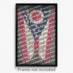 South Euclid Ohio Poster (OH City Souvenir 11x17 Town Print)