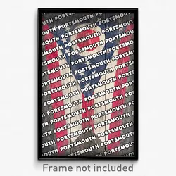 Portsmouth Ohio Poster (OH City Souvenir 11x17 Town Print)