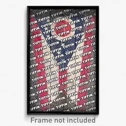 Tiffin Ohio Poster (OH City Souvenir 11x17 Town Print)