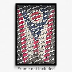 Streetsboro Ohio Poster (OH City Souvenir 11x17 Town Print)