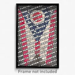 Fairview Park Ohio Poster (OH City Souvenir 11x17 Town Print)