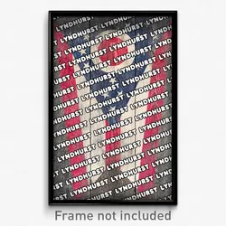 Lyndhurst Ohio Poster (OH City Souvenir 11x17 Town Print)