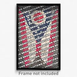 Bridgetown Ohio Poster (OH City Souvenir 11x17 Town Print)