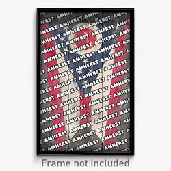 Amherst Ohio Poster (OH City Souvenir 11x17 Town Print)