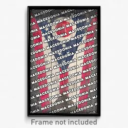 Macedonia Ohio Poster (OH City Souvenir 11x17 Town Print)