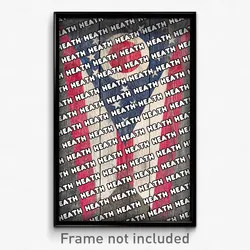Heath Ohio Poster (OH City Souvenir 11x17 Town Print)
