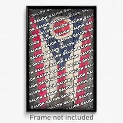 Galion Ohio Poster (OH City Souvenir 11x17 Town Print)