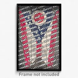 East Liverpool Ohio Poster (OH City Souvenir 11x17 Town Print)