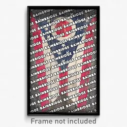 Bainbridge Ohio Poster (OH City Souvenir 11x17 Town Print)