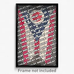 Shelby Ohio Poster (OH City Souvenir 11x17 Town Print)
