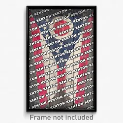 Kenton Ohio Poster (OH City Souvenir 11x17 Town Print)