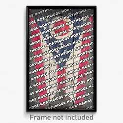 Northridge Ohio Poster (OH City Souvenir 11x17 Town Print)