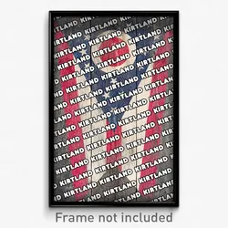 Kirtland Ohio Poster (OH City Souvenir 11x17 Town Print)