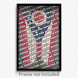 Pepper Pike Ohio Poster (OH City Souvenir 11x17 Town Print)