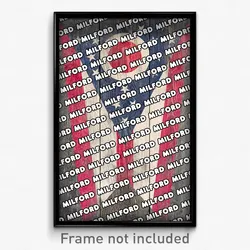 Milford Ohio Poster (OH City Souvenir 11x17 Town Print)