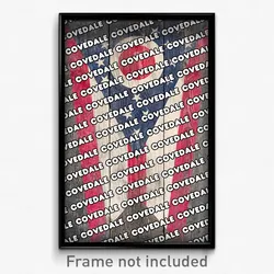 Covedale Ohio Poster (OH City Souvenir 11x17 Town Print)