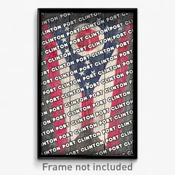 Port Clinton Ohio Poster (OH City Souvenir 11x17 Town Print)
